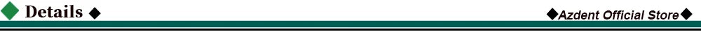 AZDENT 6pcs/box Dental Composite Resin Polishing Disc wheel Kit Brush Burs Silicone with Diamond disc 2 Step Polishing