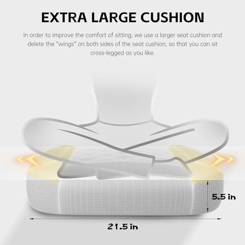 Gaming Chair for Adults, Ergonomic Gaming Chair, Computer Chair with Lumbar Support, Chaise Gamer Reclining Chair, PC Video Game Chair with Headrest and Footrest, Teens, 350LBS, Black