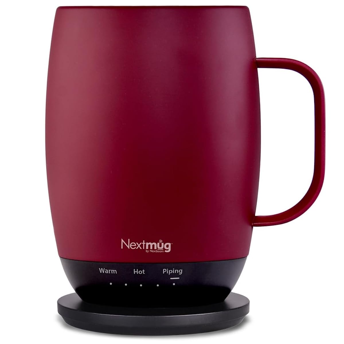 Nextmug - Temperature-Controlled, Self-Heating Coffee Mug (Black - 415 mL)