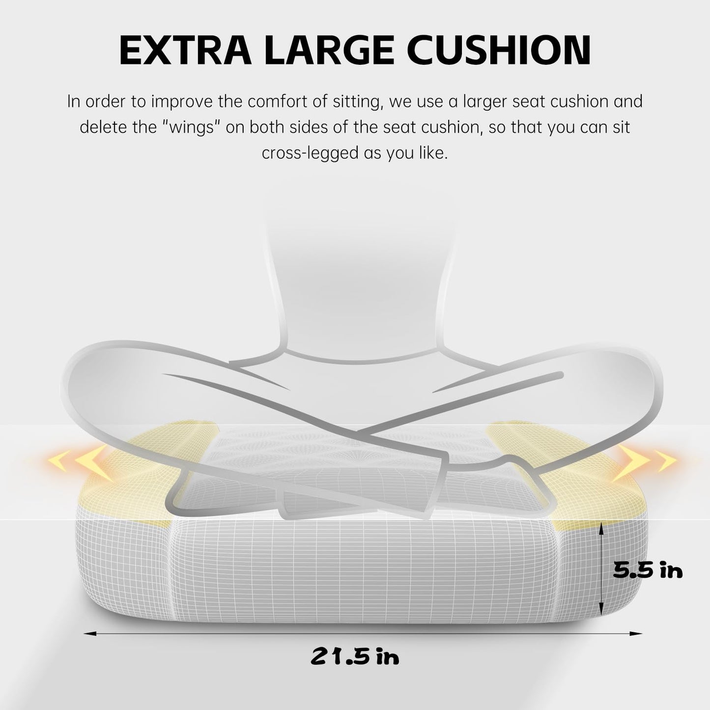 Gaming Chair for Adults, Ergonomic Gaming Chair, Computer Chair with Lumbar Support, Chaise Gamer Reclining Chair, PC Video Game Chair with Headrest and Footrest, Teens, 350LBS, Black